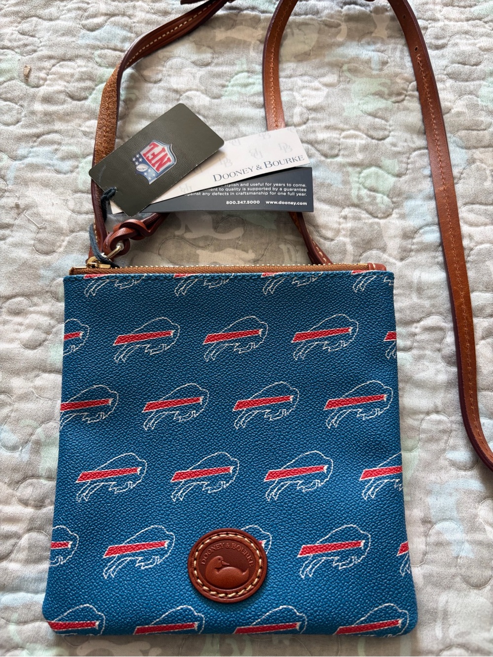 NWT! Dooney & Bourke Buffalo Bills small crossbody
